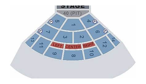 Saratoga Performing Arts Center (SPAC): Seating Chart