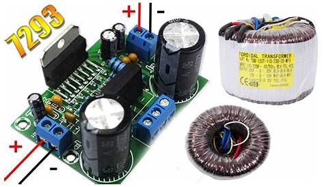 tda7384 amplifier circuit diagram