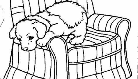 puppy coloring sheets printable