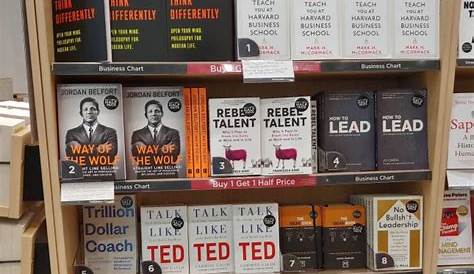 Bestselling Business Books in WHSmith's | excellenceinleadership.co.uk