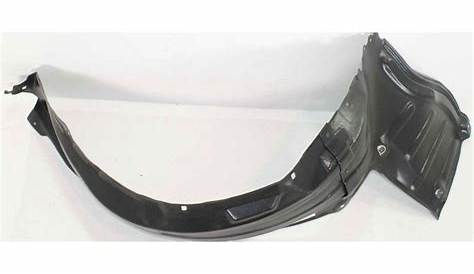 Splash Shield For 2007-2013 Toyota Tundra Front, Driver Side Rear