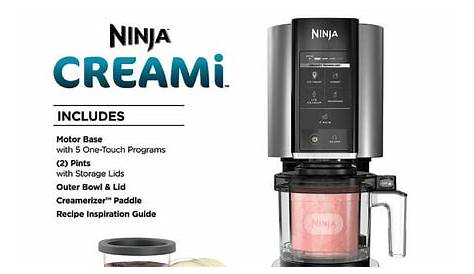ninja creami user manual