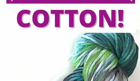 How to Dye Cotton Yarn at Home (Easy!) in 2021 | Cotton yarn, Dyed wool