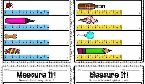 2nd Grade Measurement Worksheets - Printable Worksheet Template