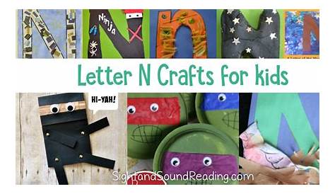 letter n crafts for toddlers