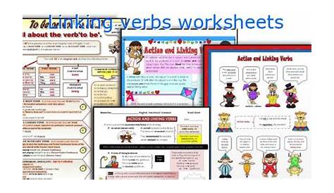 linking verbs activities