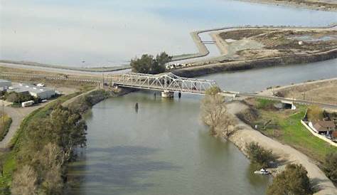 West Charter Way Swing Bridge in Stockton, CA, United States - bridge
