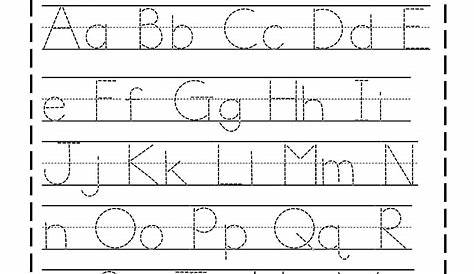 Create Your Own Tracing Letters Worksheets | Name Tracing Generator Free