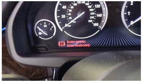 2012 bmw x5 brake light reset