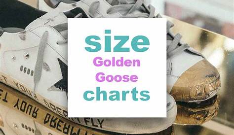 golden goose mens size chart
