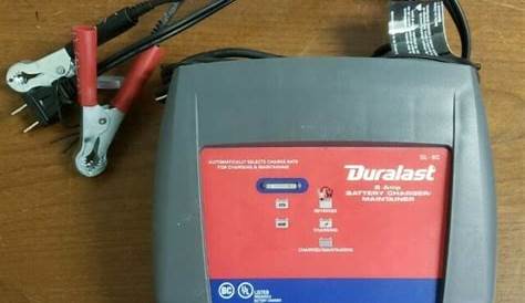 Duralast Battery Charger Dl-15D Manual