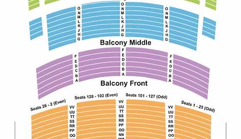 Paramount Theater Seattle Seating Chart Balcony | Two Birds Home
