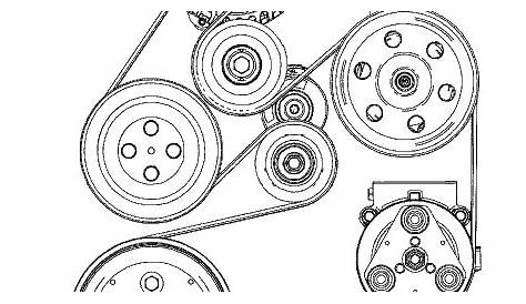 Wiring Diagram Database: 03 Ford Taurus Belt Diagram