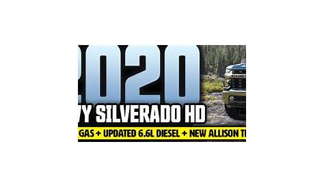 2020 chevy silverado hd 3500