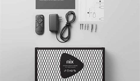 NIX Digital Photo Frame 10.1 inch (Non-Wi-Fi) – Nixplay CA