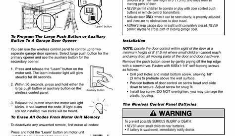 Seriously! 45+ Facts On Liftmaster Wireless Wall Button They Forgot to