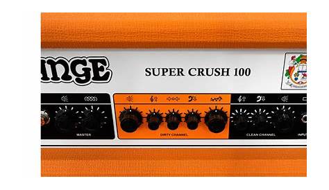 Orange Super Crush 100 With Crush Pro 412 Half Stack Pack - Guitar.co.uk