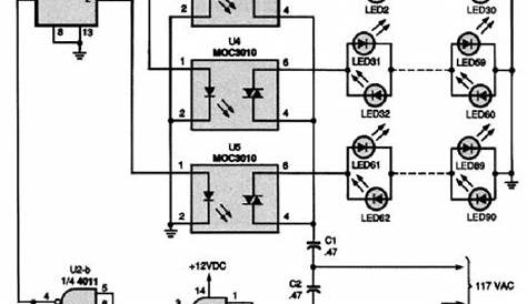 MULTIPLE_FLASHING_LED_LIGHT_STRING - LED_and_Light_Circuit - Circuit