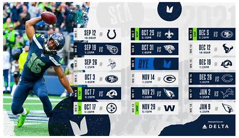 seattle seahawks schedule printable