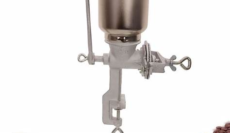 Manual Grain Grinder for Dry and Oily Grains with Hand Cranking