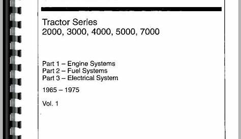 Ford 5000 Tractor Service Manual