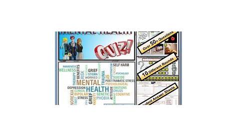 Mental Health Quiz Lesson by thecre8tiveresources - Teaching Resources