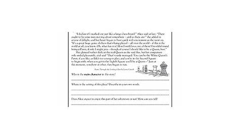 free printable fifth grade reading comprehension worksheets k5 learning
