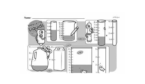 Fourth Grade Measurement Worksheets - Systems of Measurement | edHelper.com