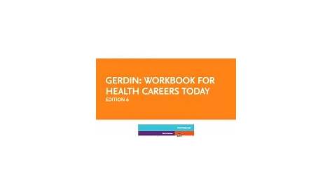 Workbook for Health Careers Today -Elsevier E-Book on VitalSource