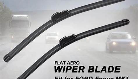 Wiper Blade for Ford Focus MK1 (1998 2005) 1set 22"+19",Flat Aero Beam