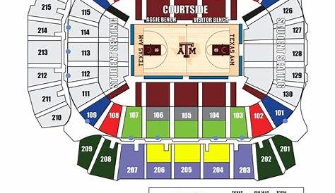 xl center seating chart basketball
