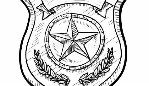 Free Printable Police Badge Template | Free download on ClipArtMag
