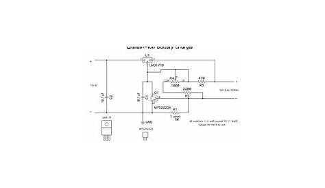 Various diagram: 6V 12V Constant Current Battery Charger Circuit PCB