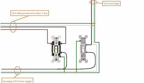 3-way switch single pole wiring diagram