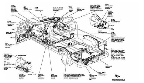 ford 7.3 diesel fuel system diagram