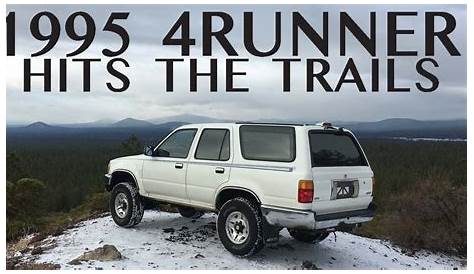 Hitting the Trails with a 2nd Gen Toyota 4Runner - YouTube