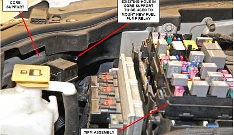 2011 Dodge Durango Fuel Pump Relay