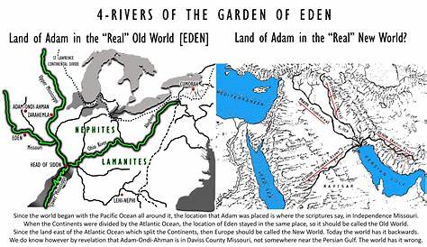 4-Rivers of Eden are the Rivers of the Nephites - Book of Mormon Evidence
