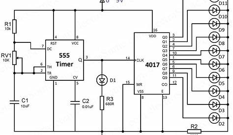 20 led circuit diagram