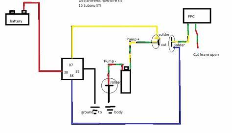 external fuel pump wiring diagram