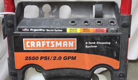 Craftsman Pressure Washer Manual 3000 Psi