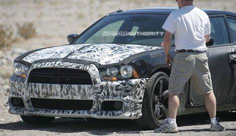 The new 2011 Dodge Charger SRT8 caught testing