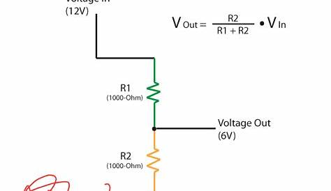 voltage divider circuit calculation
