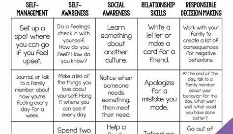 printable social emotional worksheets