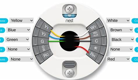 google nest learning thermostat wiring diagram