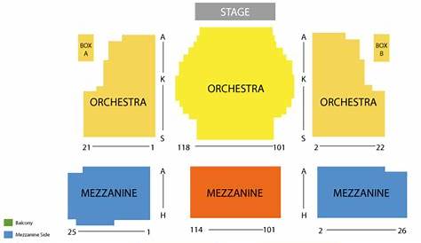 hadestown theatre seating chart
