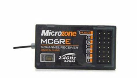 microzone mc6re receiver manual