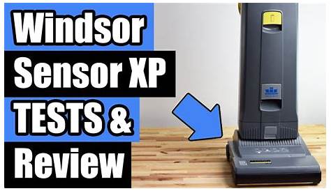 Windsor Sensor XP12 / XP15 Commercial Upright Vacuum Cleaner Review