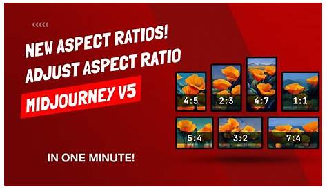 How To Access NEW Aspect Ratios And Adjust Aspect Ratios In Midjourney