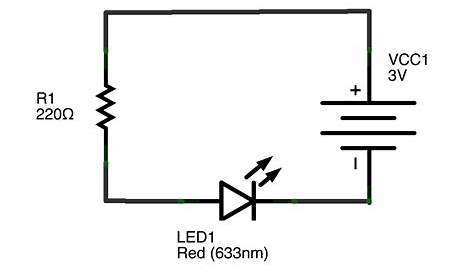 Led Circuits Diagrams / Mains Operated LED Light Circuit Working and